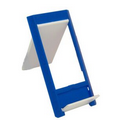 Folding Phone Stand w/Ruler - Blue